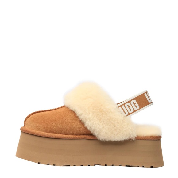 New Ugg Funkette Slippers - Chestnut - Picture 2 of 7